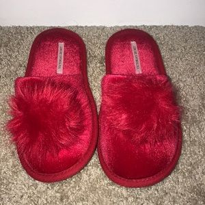 Victoria Secret Pom Pom Slippers